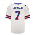 B.Bills #7 Taron Johnson Player White Game Jersey -American Stitched Football Jerseys