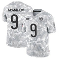 C.Bears #9 Jim McMahon Player Arctic Camo Salute to Service Limited Football Jerseys
