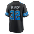 D.Lions #32 Brian Branch Player Black Home Game Football Jerseys
