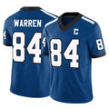 IN.Colts #84 Tyler Warren Player Limited Indiana Nights Alternate Vapor F.U.S.E. Royal Football Jerseys