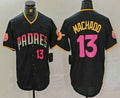 S.Diego Padres #13 Manny Machado Player Game Jersey Stitched Baseball Jerseys